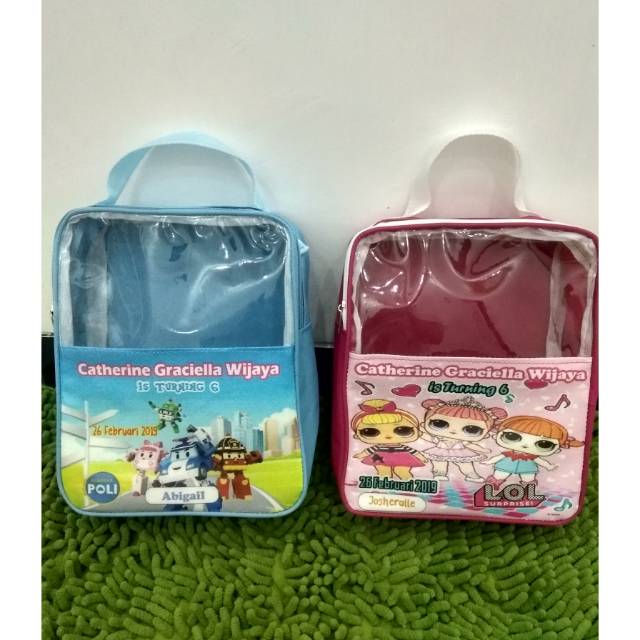 

Goodie Bag / Tas Souvenir Ulang Tahun Muat Nasi Box