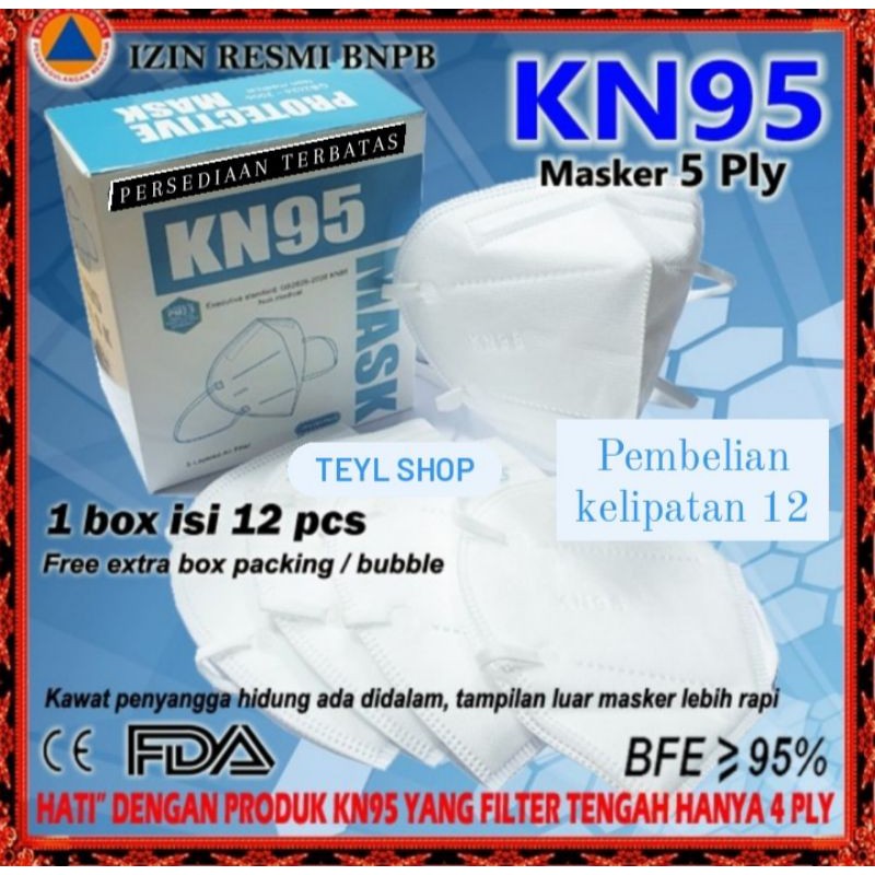 Masker KN 95 - 5 Ply Sense of Wellness