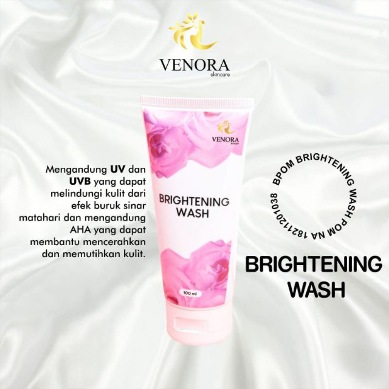 [TERLARIS] FACIAL FOAM VENORA SABUN CUCI MUKA TERLARIS BIKIN WAJAH BERSIH DARI KOTORAN BIKIN GLOWING CERAH PUTIH DAN HALUS