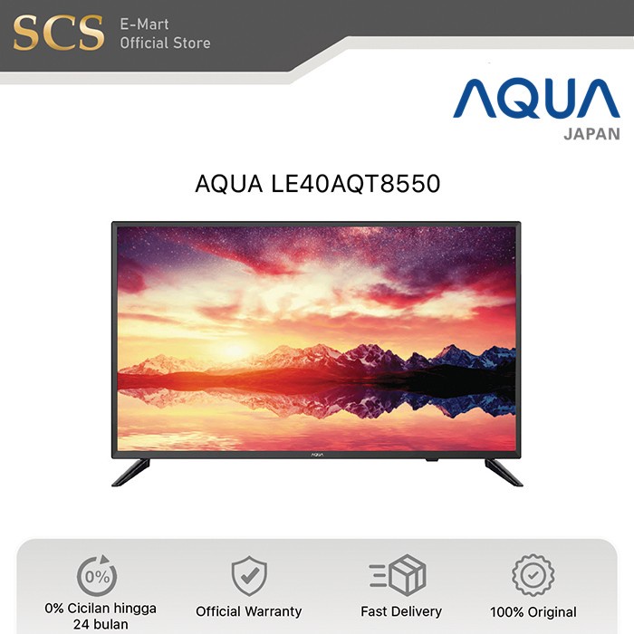 AQUA LE40AQT8550 LED HD TV 40" 40AQT8550 ANALOG
