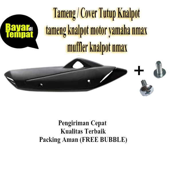 Tutup knalpot NMAX 125 Pelindung knalpot N-MAX 150 155 / ABS / NON ABS Tameng Knalpot NMAX