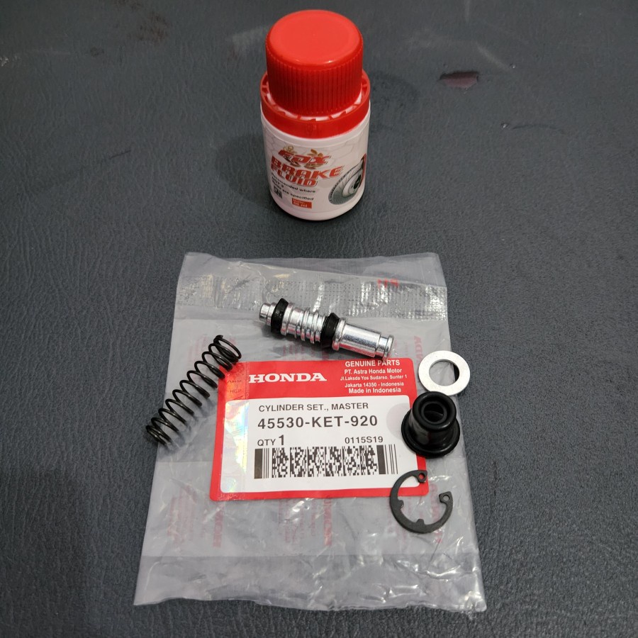 Seal Master Rem + Minyak Rem Honda Supra X Fit New 125 Kharisma Tiger Grand Megapro CB