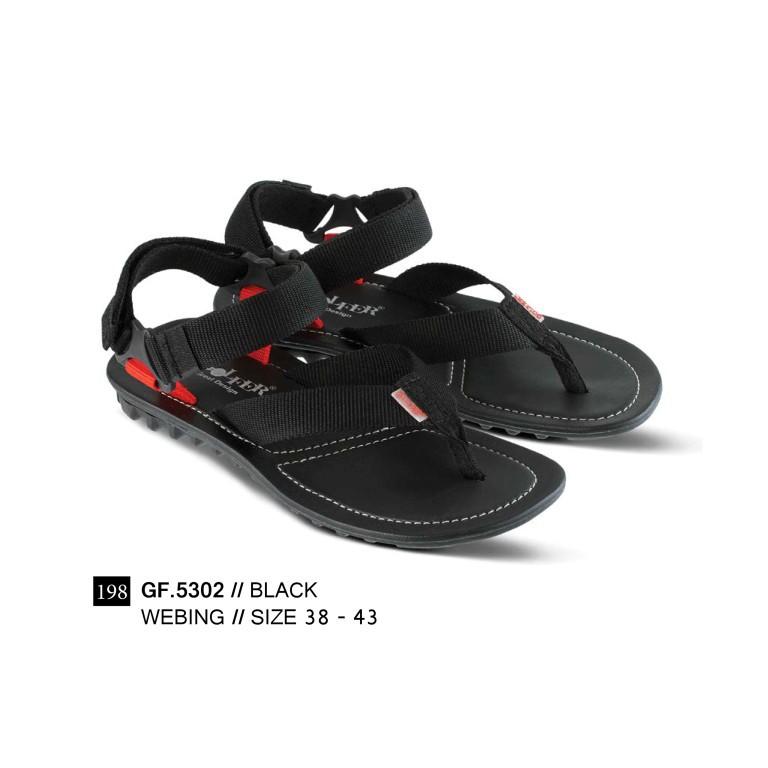 SANDAL TALI PRIA BLACK 38 sd 43 GF5302 GF