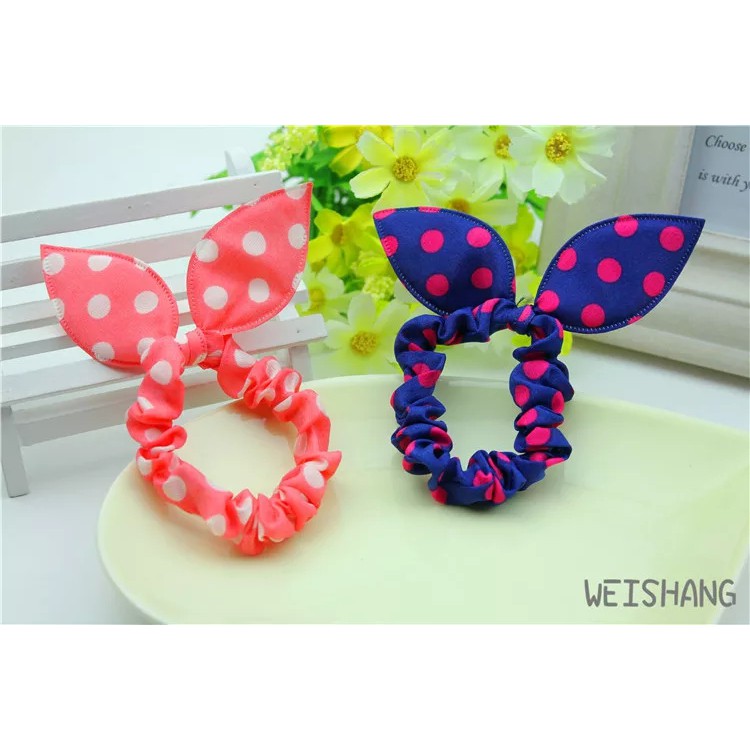 Ikat Rambut Polkadot Lucu Imut hargakawan (a15k)