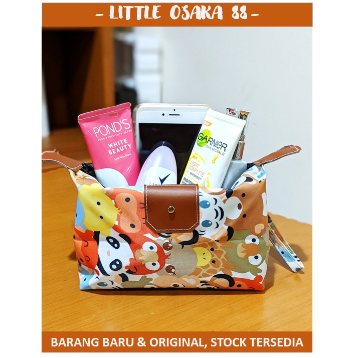 Tas Kosmetik Serbaguna Pouch Karakter Motif Lucu