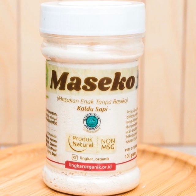 

Maseko Kaldu Sapi 100gr (mpasi/ no msg)