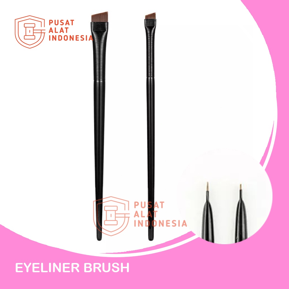 EYELINER BRUSH EYEBROW KUAS U143 ALIS MAKE UP CONCEALER FOCALLURE EYESHADOW RIAS WANITA MATA