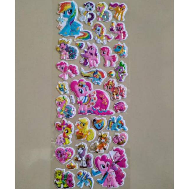 

Stiker anak timbul kuda pony 14x39cm