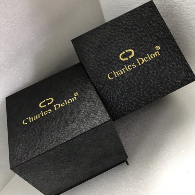 BOX JAM TANGAN ORIGINAL CHARLES DELON