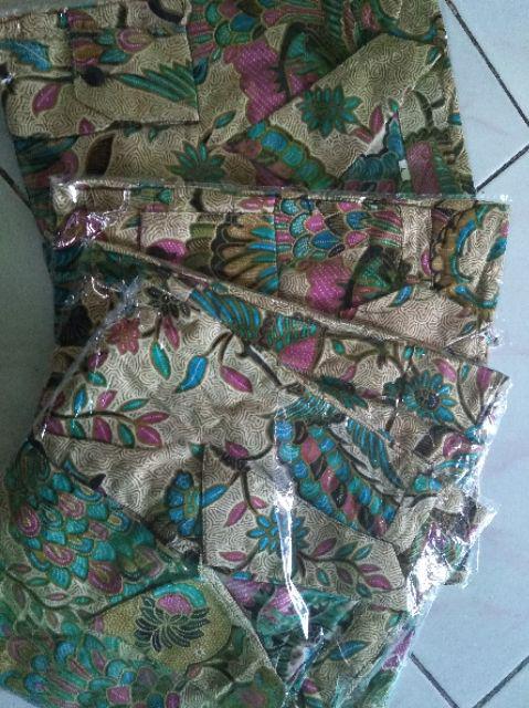 Maura Couple - Sania Ruffle Batik Couple Ori Ndoro Jowi Dnt