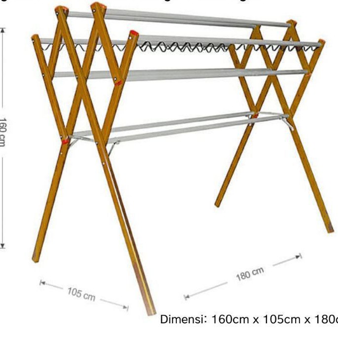 Jemuran Baju Palang 9 ( Diameter pipa 21 ) | Jemuran Pakaian Warna