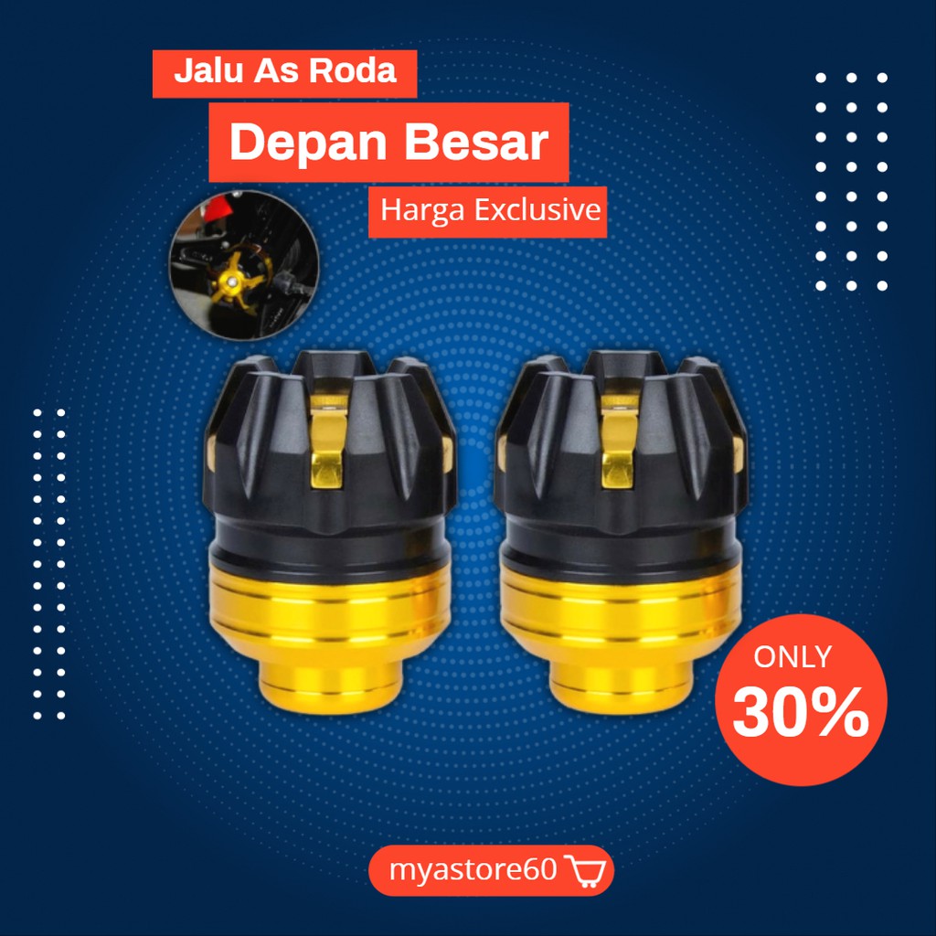 Jalu As Roda Depan Besar / Bandul Roda Depan Exclusive