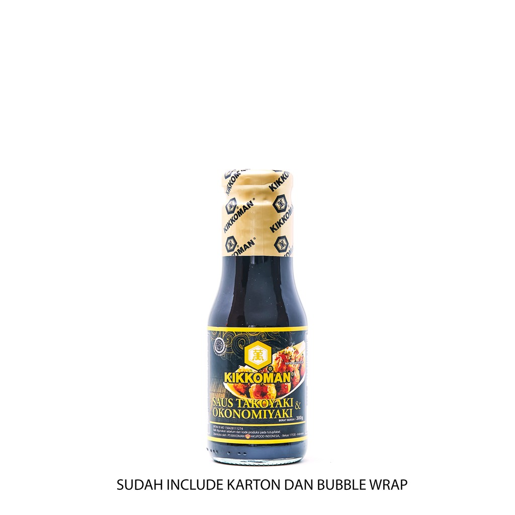 

Kikkoman Takoyaki & Okonomiyaki Sauce HALAL Botol 300 Gr