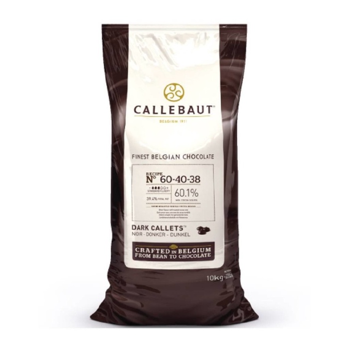 

Fchgtyani Callebaut Dark Chocolate No 60-40-38 10Kg