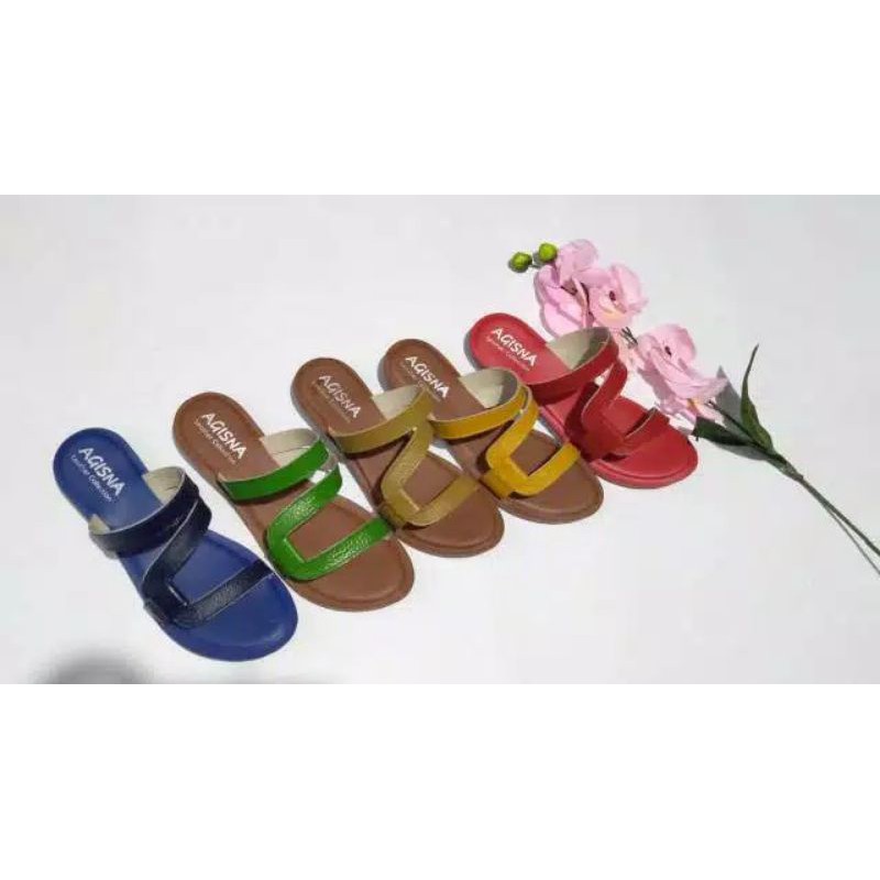 TERMURAH Sandal kulit wanita - Sandal kulit garut - Sandal garut asli