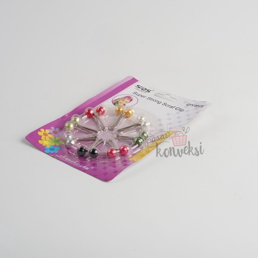 Klip Turki/ Klip Lonjong/ Hijab Clip/ Scarf Clip