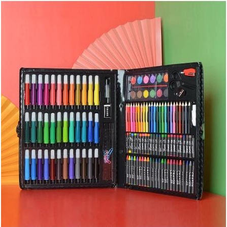 

Cuci Gudang Awal Tahun Super Mega Art Set Anak 150pcs Spidol Crayon / Set Menggambar Cuci Gudang