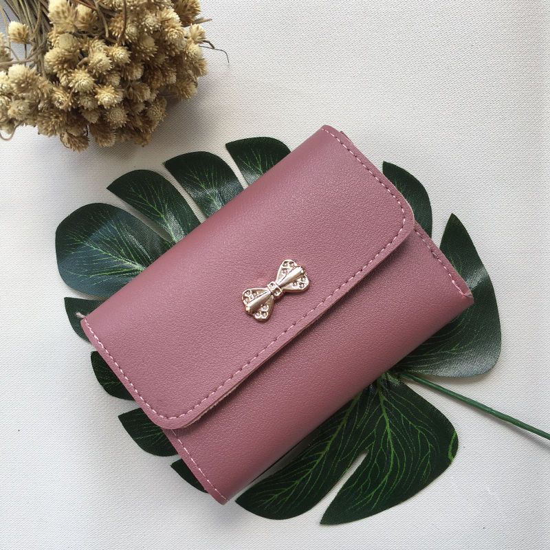 VINDERU DP-02 DOMPET LIPAT WANITA / CEWEK ANGELA-MAUVE