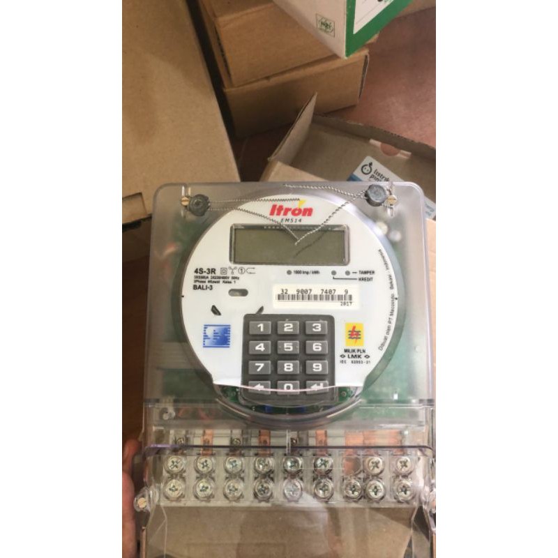 KWH meter 3 phasa merk Itron