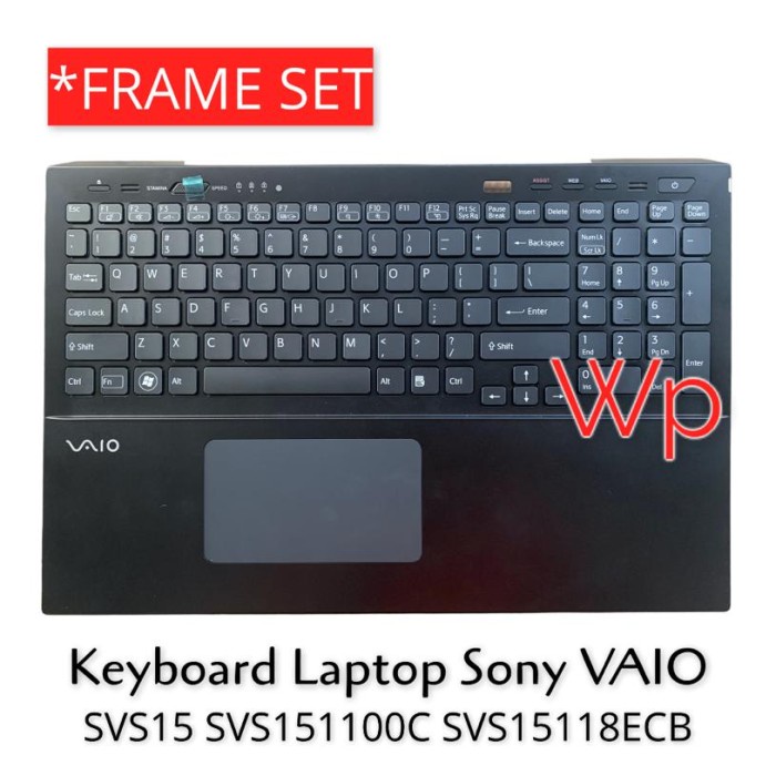 Keyboard Laptop Sony Vaio SVS15 SVS151100C SVS15118ECB SVS15118ECW