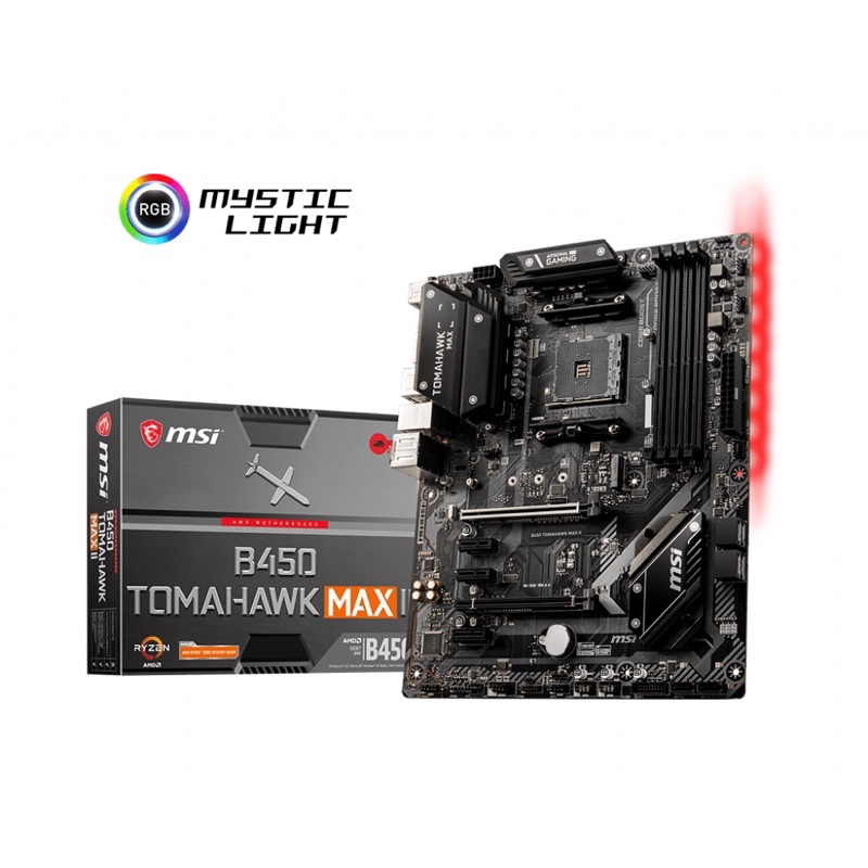 Motherboard AMD MSI B450 Tomahawk MAX II - AM4 ATX - MSI B450