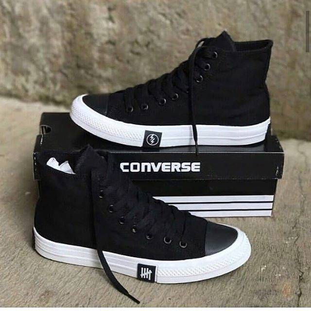 Sepatu Convers95 All Star Petir Tinggi Sepatu Kasual Sekolah Pria Wanita