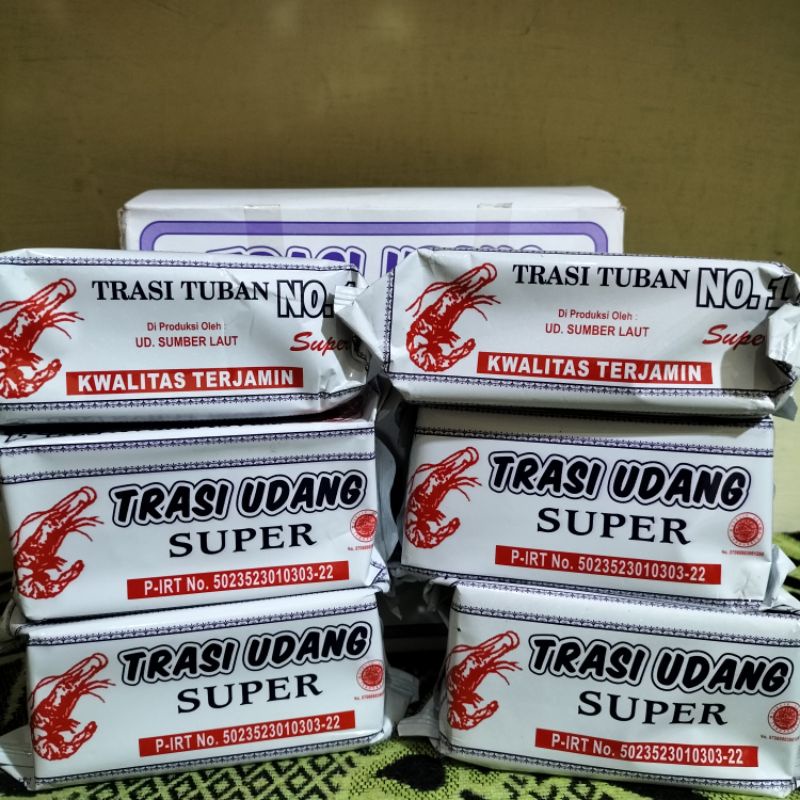 TRASI UDANG H. ISMAIL | Trasi udang super enak