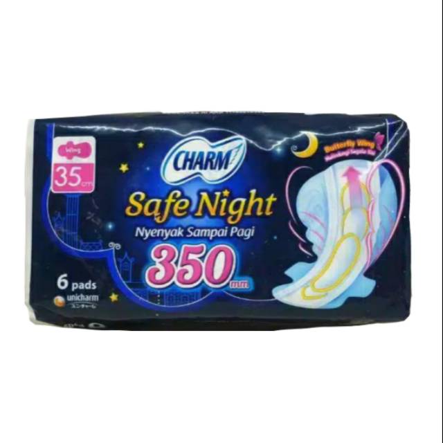 CHARM Safe night 350mm (35cm) wing 6pads