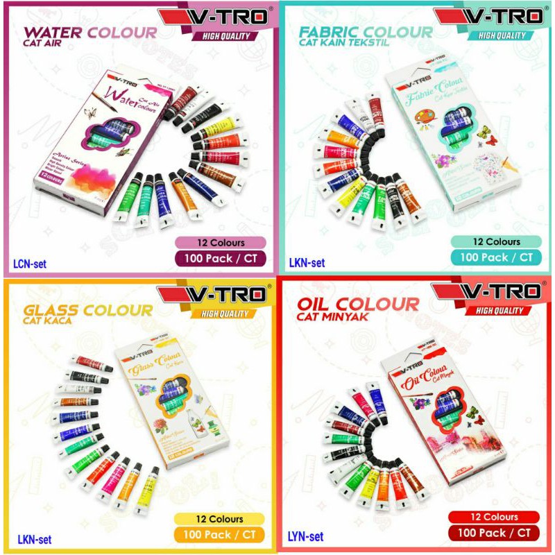 

Cat Kain Tekstil Fabric Colour 12W Vtro Artist Series