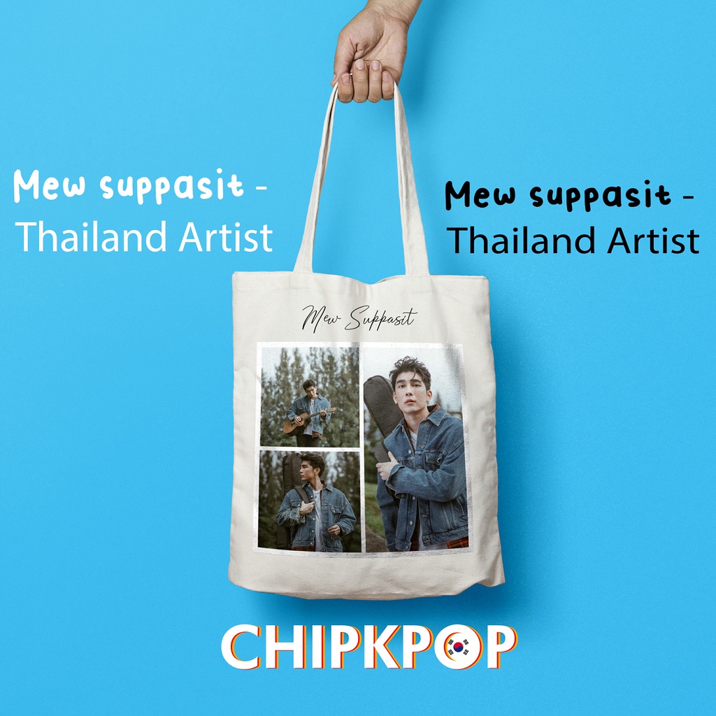 [MEW SUPPASIT THAILAND PAKET SET] I TOTEBAG MEW SUPPASIT MURAH I TOTEBAG ACTOR THAILAND I MEW SUPPAS