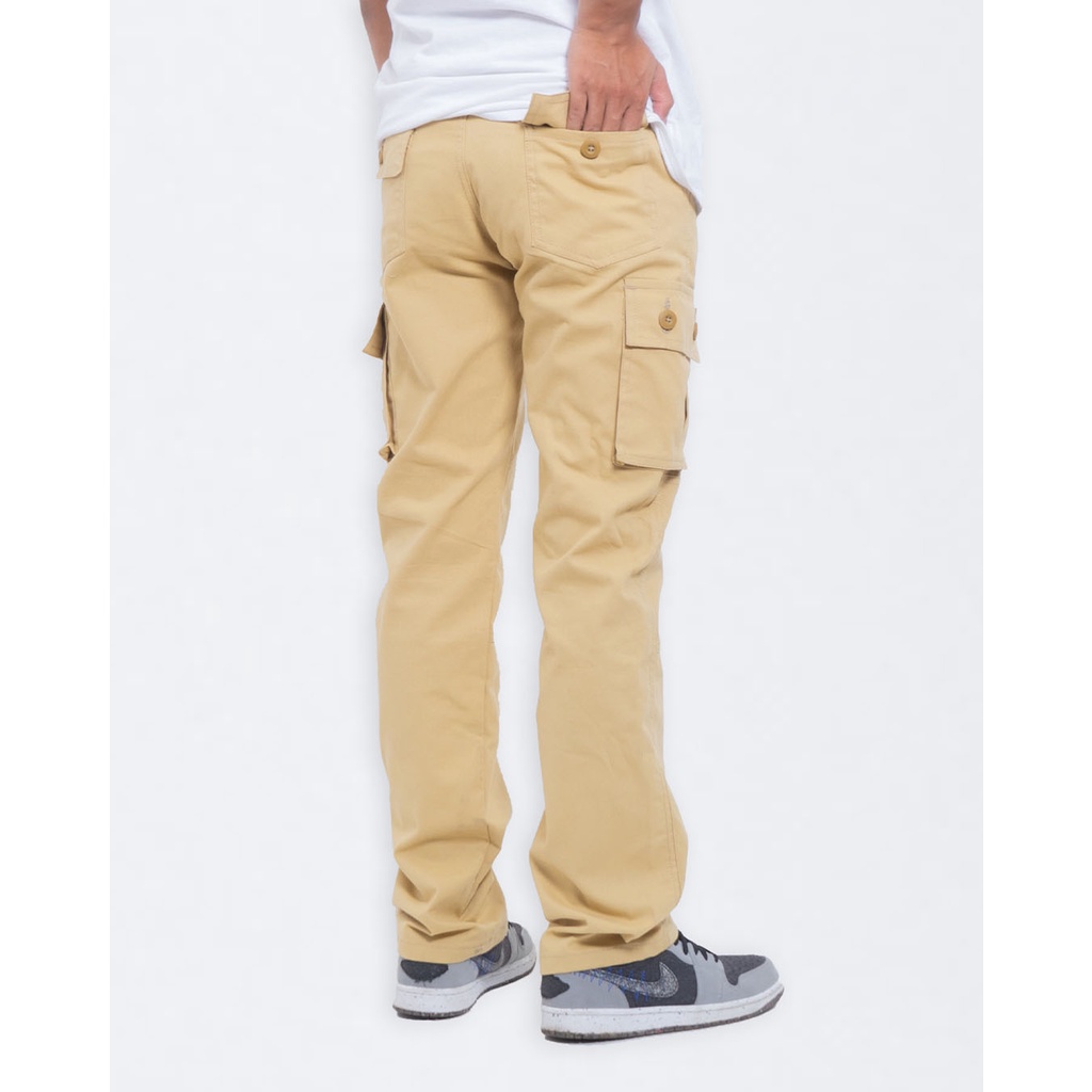 YORK LONG CARGO PANTS - KHAKI