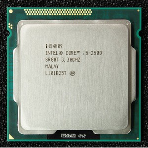 processor intel core i5 2500 3.3Ghz garansi 1thn