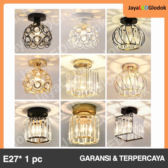 Lampu Gantung Plafon Ceiling Minimalis Ruang Tamu Kamar Rumah Teras Hias 6100