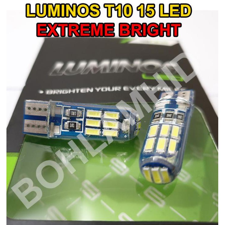 Lampu Led Senja Kota Kecil Biante Luminos 15 Led T10 Xtreme Bohlamhid Ayo Beli