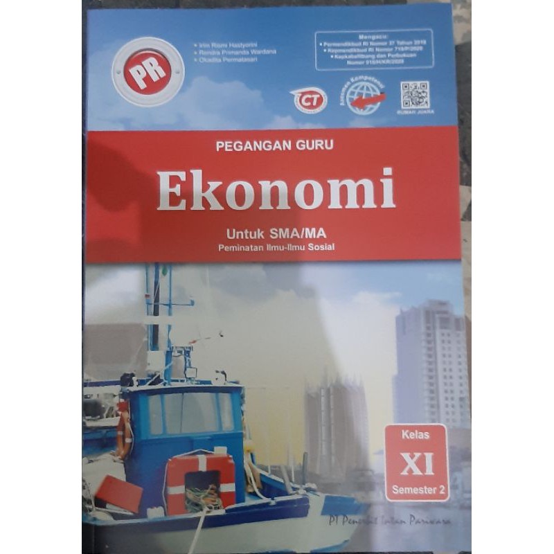 BUKU KUNCI JAWABAN PR EKONOMI KELAS 11 INTAN PARIWARA 2020/2021
