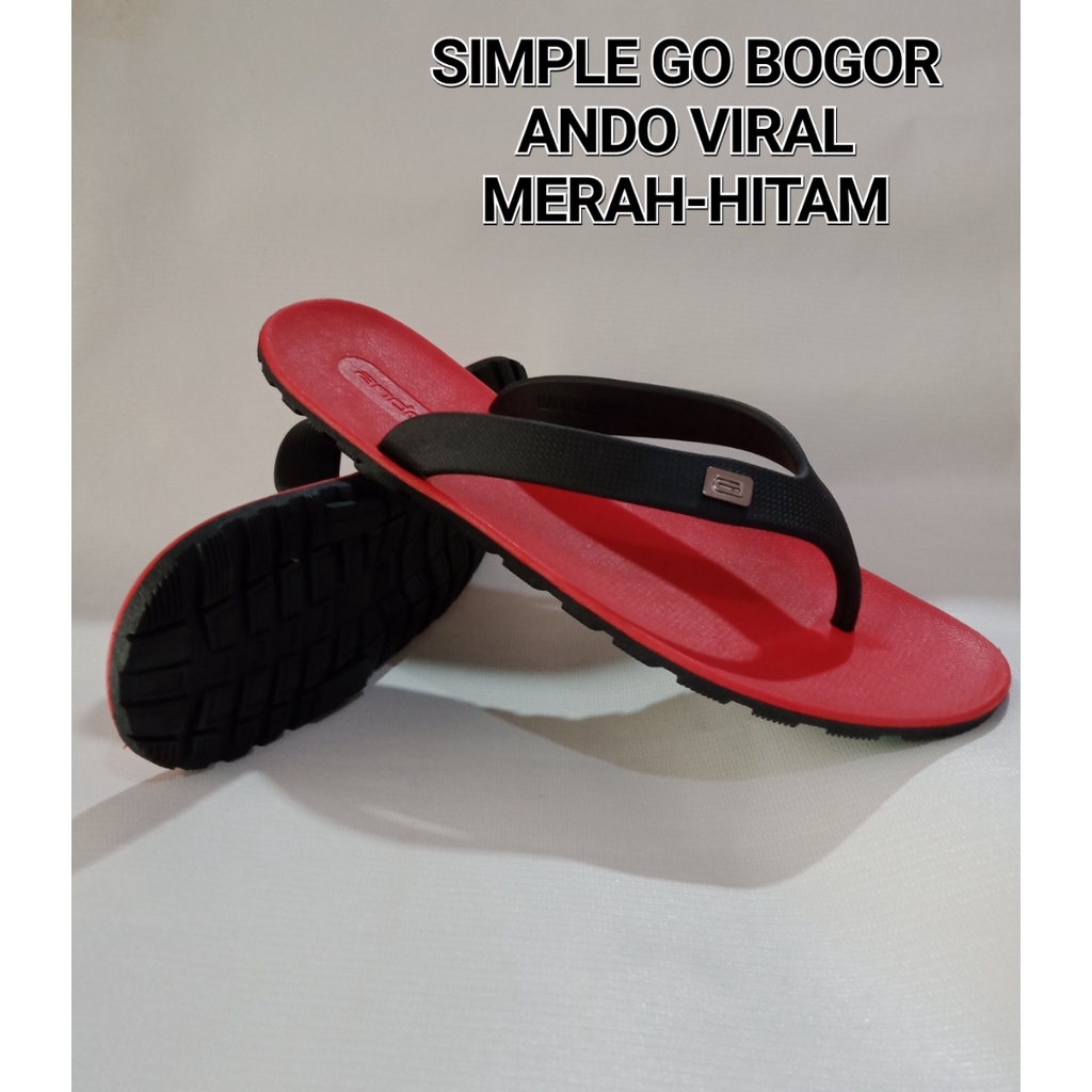 SANDAL JAPIT FLAT PRIA ANDO VIRAL 38-42