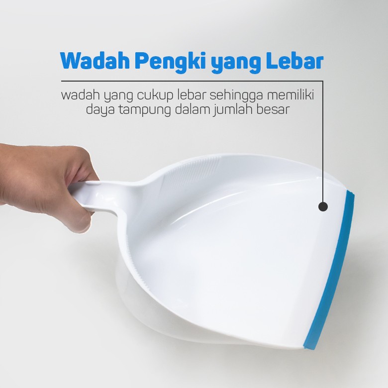 Bagus Sikat dan Pengki Pembersih Debu (Dustpan and Brush Set) Tipe 329