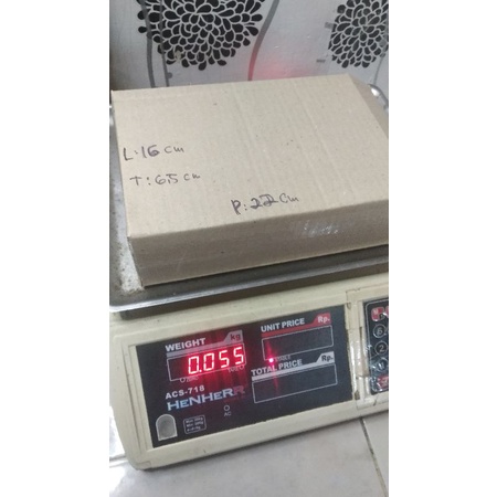 

KARDUS BOX MURAH PACKING OLLSHOP UKURAN 22 x 16 x 7 cm