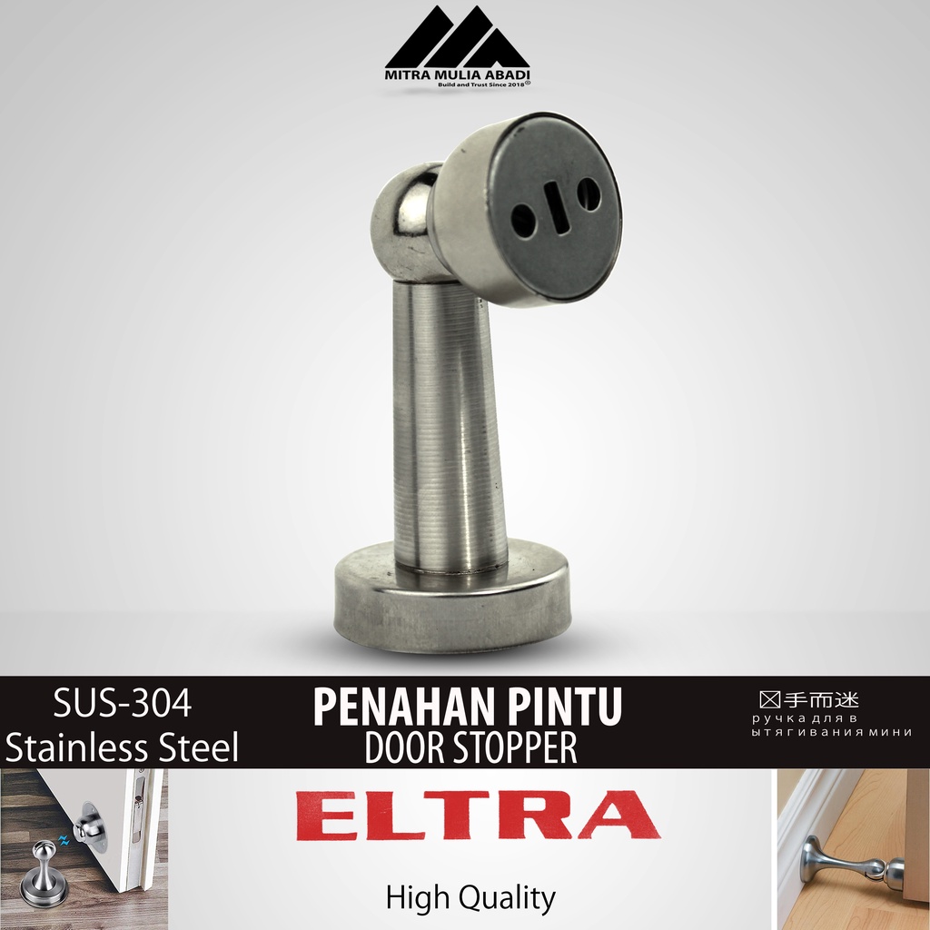 Door Stop Stainless l Magnet Penahan Pintu l Pengganjal Pintu