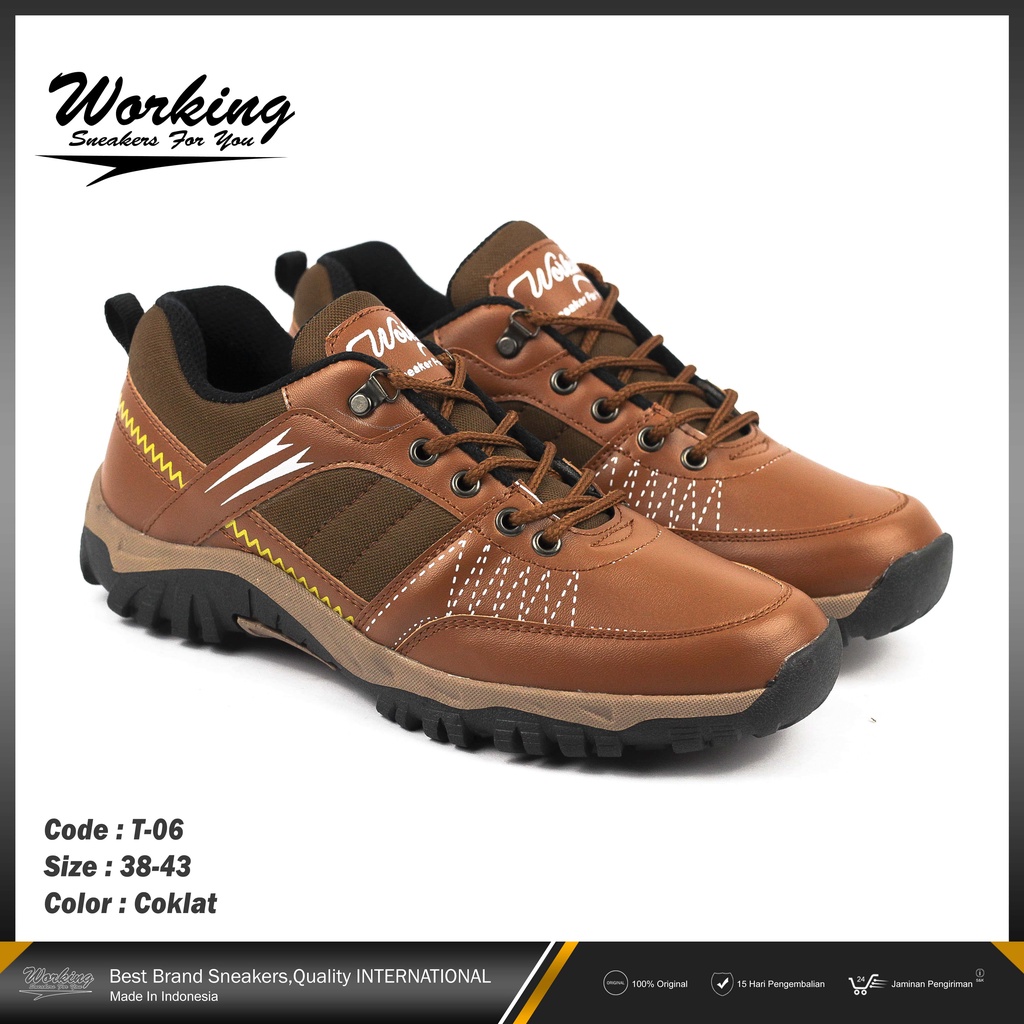 Working Sneakers For You Sepatu Hiking T-06 Original