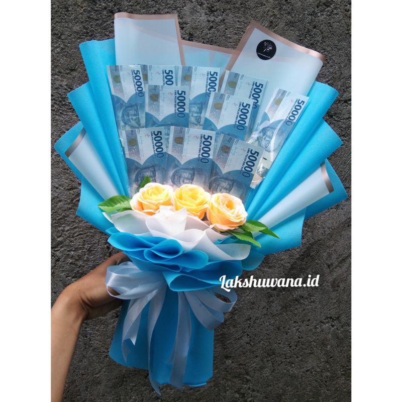 Money Bouquet / Buket Uang Asli