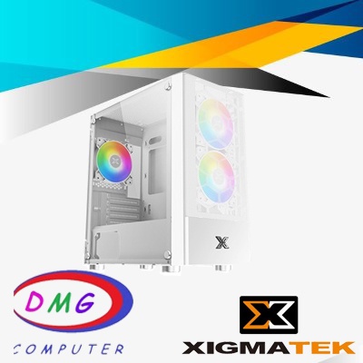 Xagatek OREO Arctic M-ATX Tempered Glass + 3Pcs ARGB Fan