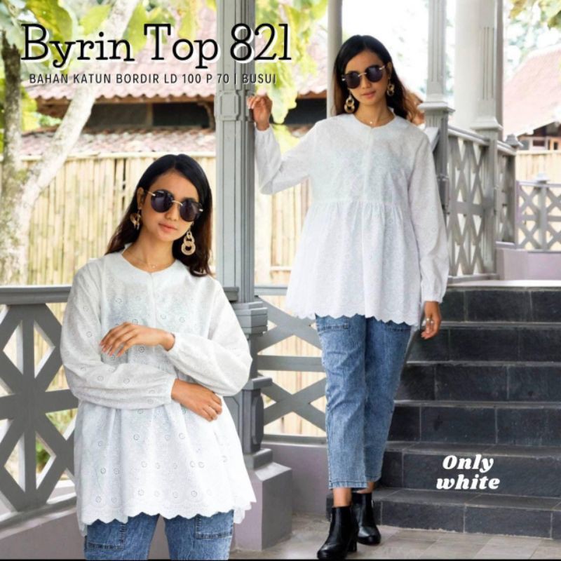 BYRIN TOP / ATASAN BORDIR / ATASAN BRUKAT