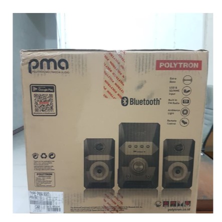 Polytron Speaker Aktif PMA 9522 Active Speaker Bluetooth Extra Bass Radio