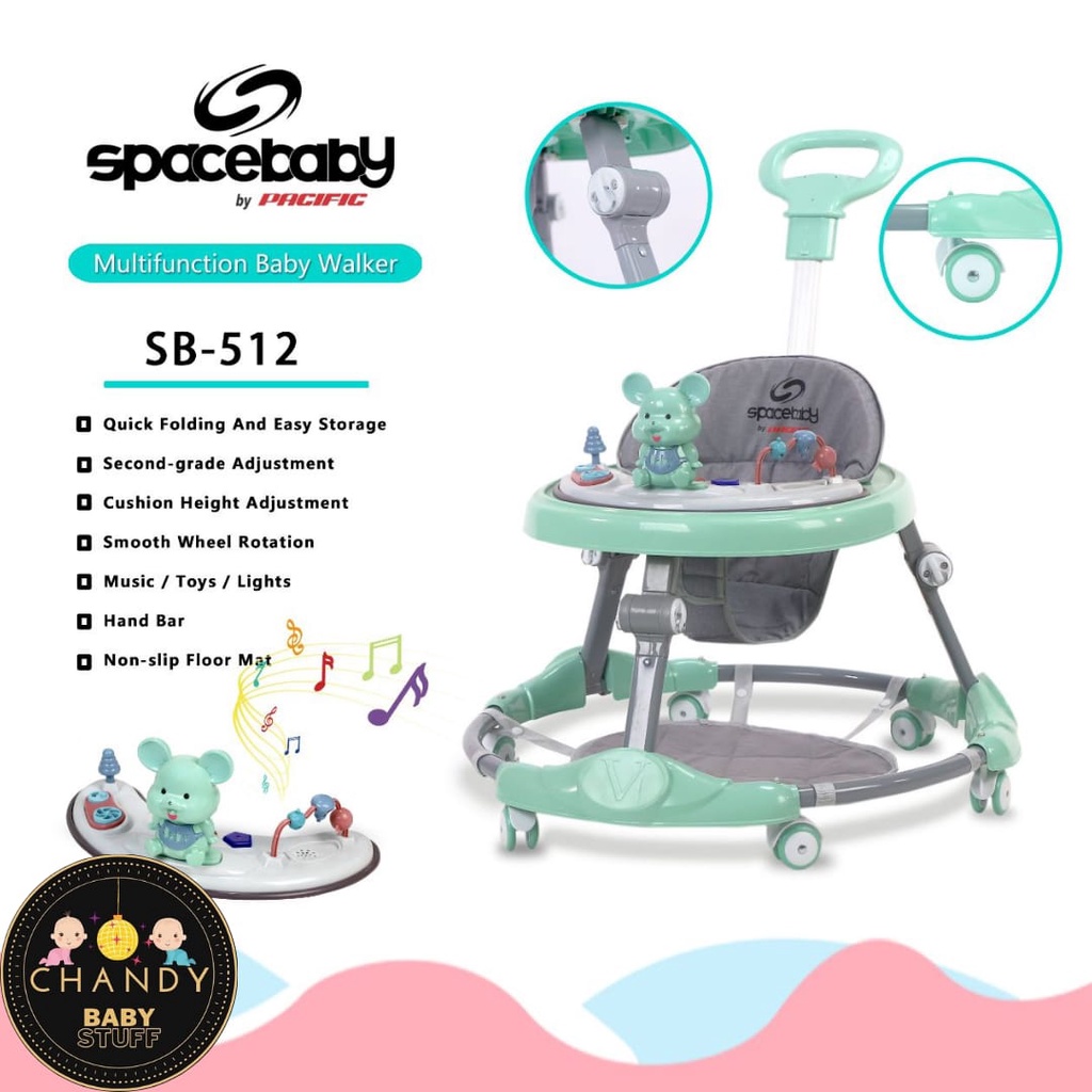 BABY WALKER SPACE BABY SB 512