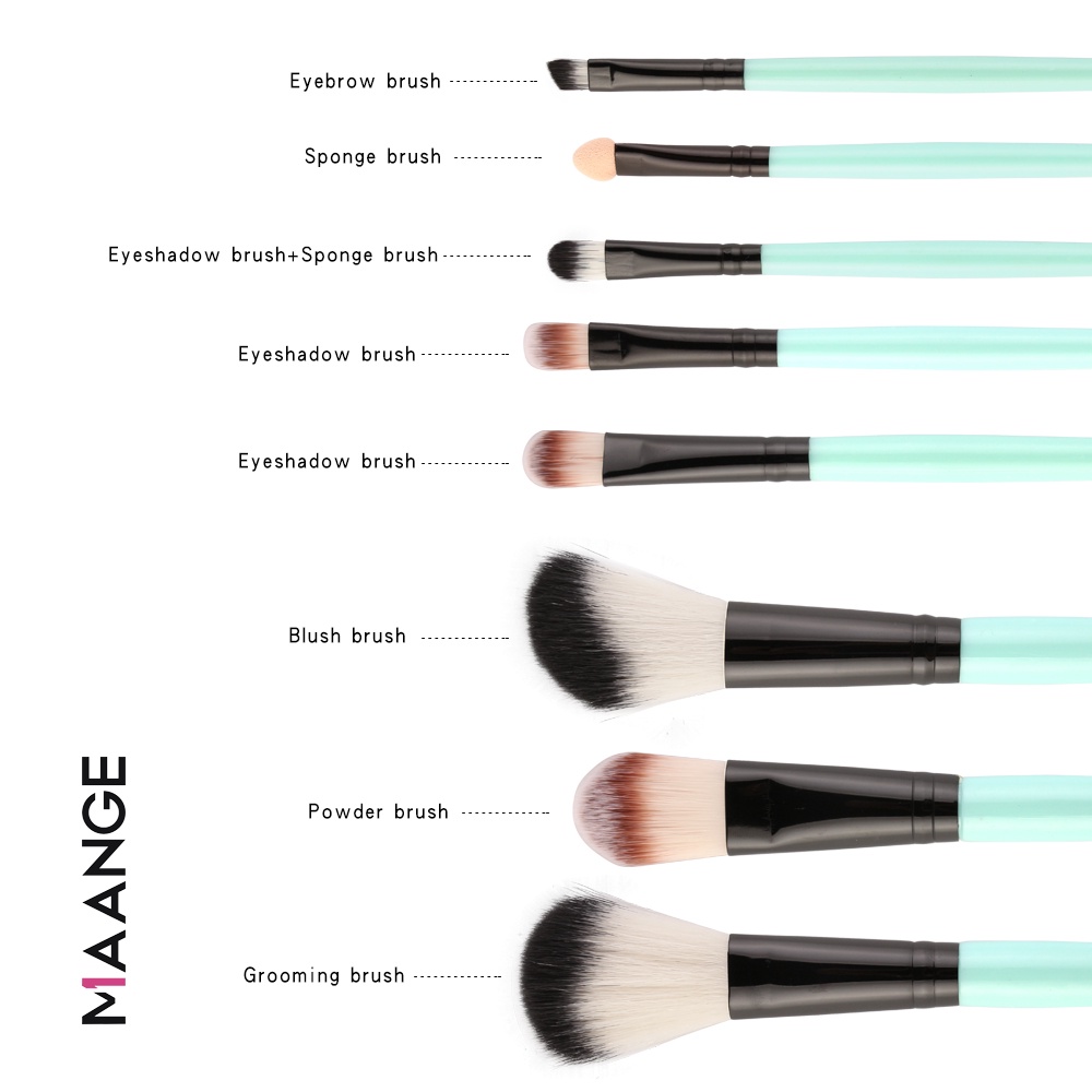 MAANGE 18Pcs Make Up Brush For Eyeshadow Eyebrow Blush 100% Brand New &amp; High Quality MAG5445