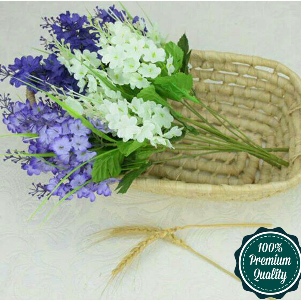 BUNGA PLASTIK DEKORASI RUMAH SNAPDRAGON / LAVENDER BUNGA HIAS PLASTIK TANAMAN HIAS PLASTIK HOME