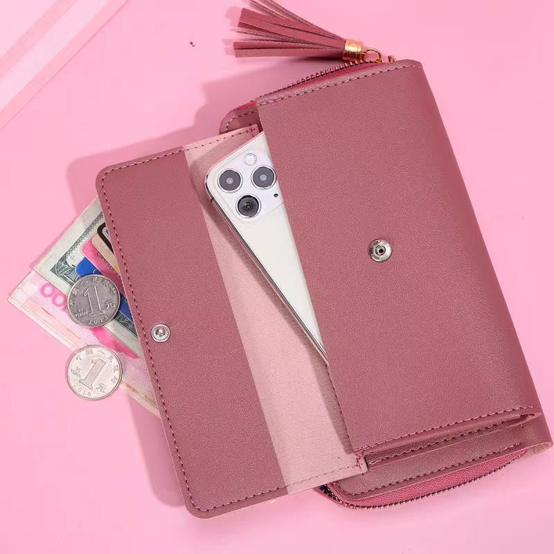 Dompet Panjang Wanita Free Tali Dompet Wanita Import Real Pict ACC FASHION MURAH
