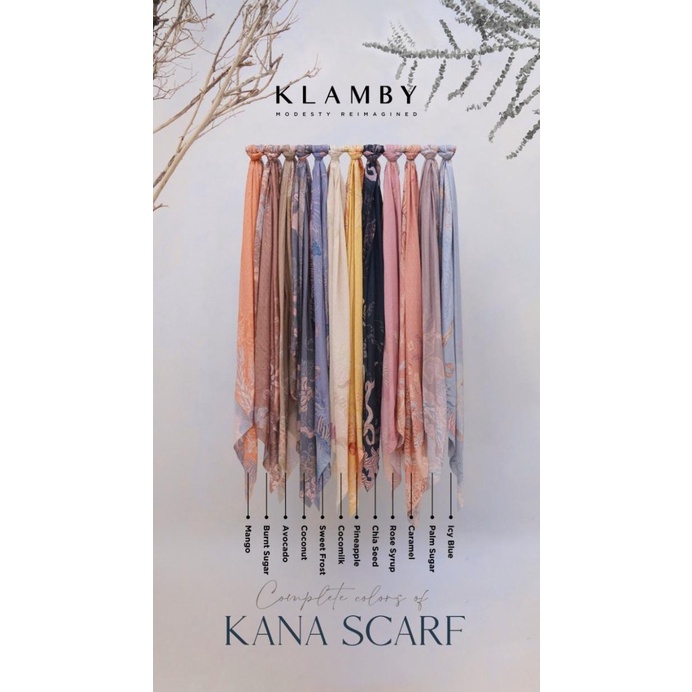 Wearing Klamby | Kana Scarf PromoR33A