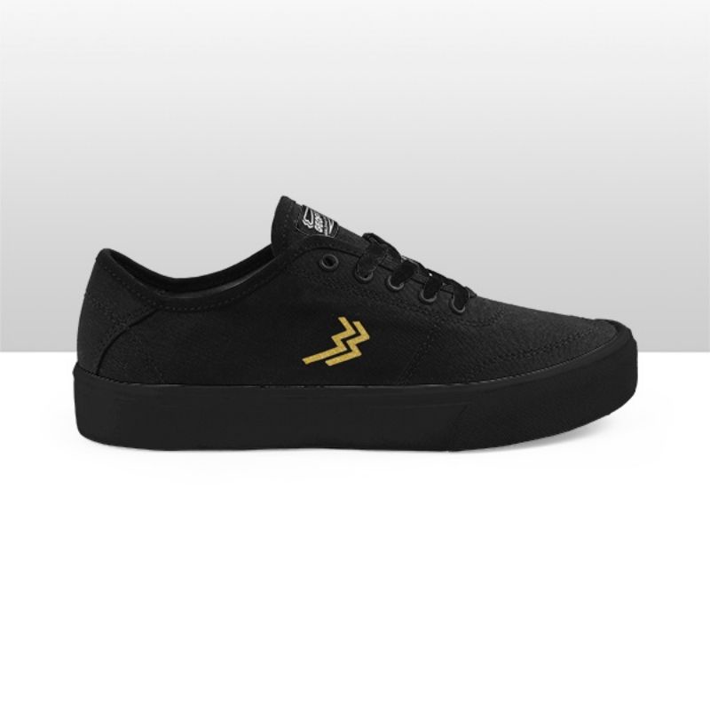 Sepatu Geoff Max Original  - Dizzy All Black | Sepatu Pria | Sepatu Wanita